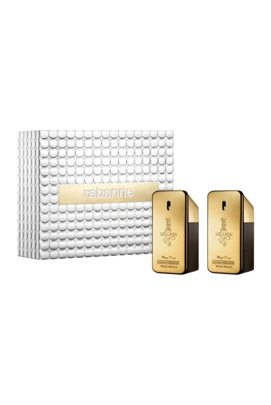 Coffret Rabanne One million Edt 50ml + Edt 50ml PACO RABANNE
