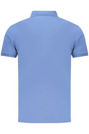 Polo manches courtes bleu COVERI MOVING