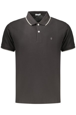 Polo manches courtes noir COVERI MOVING