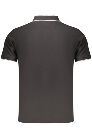 Polo manches courtes noir COVERI MOVING