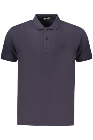 Polo manches courtes bleu COVERI MOVING