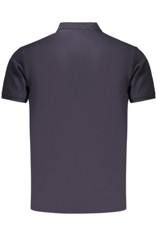 Polo manches courtes bleu COVERI MOVING