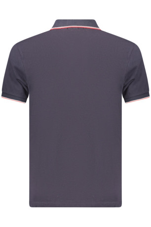 Polo manches courtes bleu COVERI MOVING