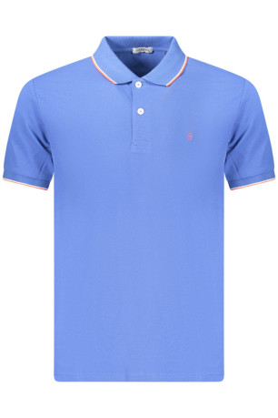 Polo manches courtes bleu COVERI MOVING