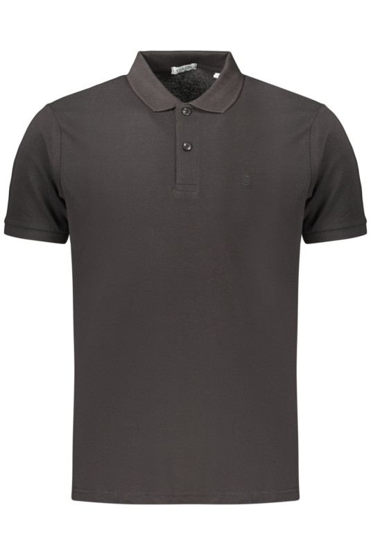 Polo manches courtes noir COVERI MOVING