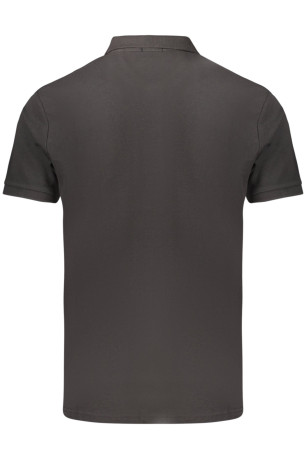 Polo manches courtes noir COVERI MOVING
