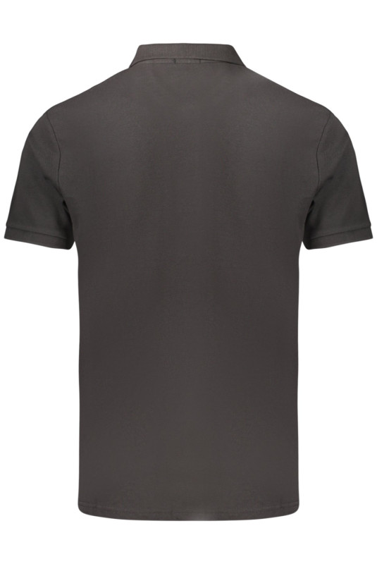 Polo manches courtes noir COVERI MOVING