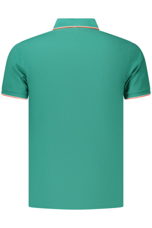 Polo manches courtes vert COVERI MOVING