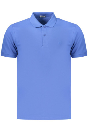 Polo manches courtes bleu COVERI MOVING