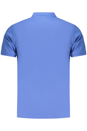 Polo manches courtes bleu COVERI MOVING