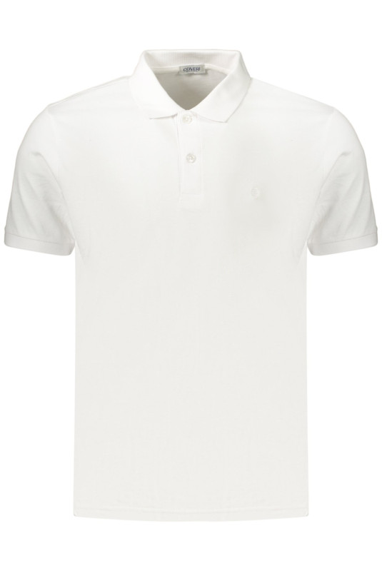 Polo manches courtes blanc COVERI MOVING