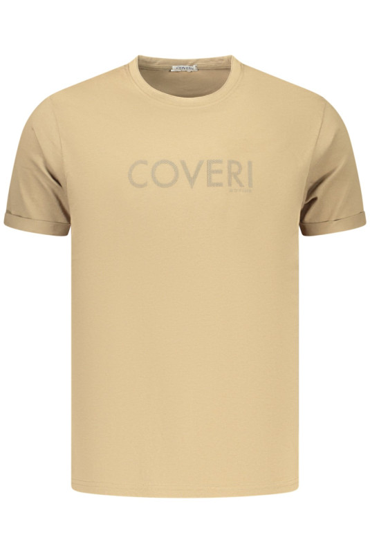 T-shirt manches courtes marron COVERI MOVING