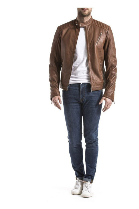Veste - Omar - Cognac