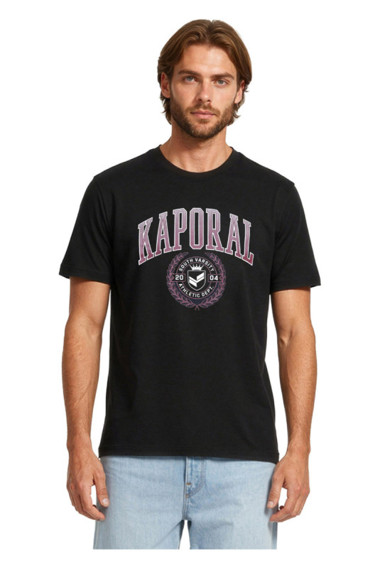 T-SHIRT - KAPORAL - Robin - Black