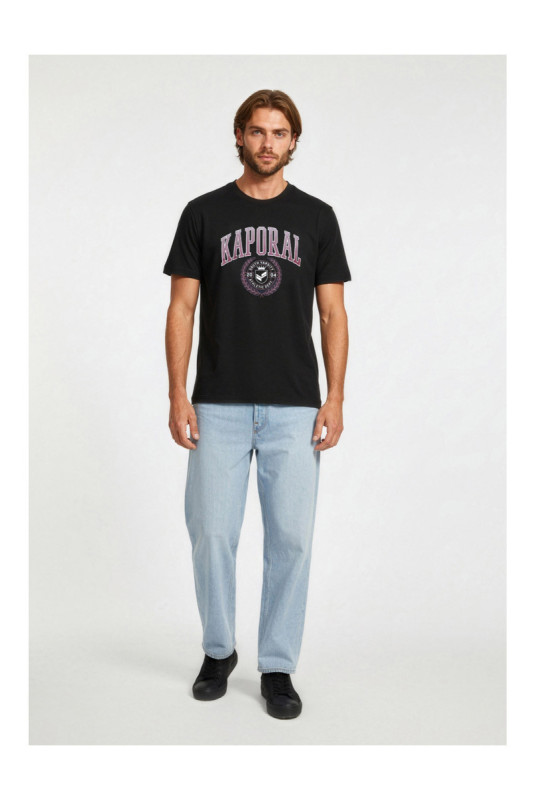 T-SHIRT - KAPORAL - Robin - Black