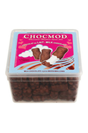 Oursons en guimauve chocolat lait - tubo de 1kg