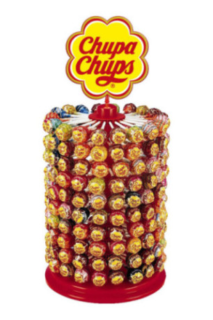 Chupa Chups roue standard x 200 sucettes