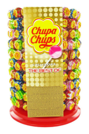 Chupa Chups roue standard x 200 sucettes