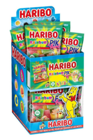 Haribo 30 Rainbow Pik mini sachets