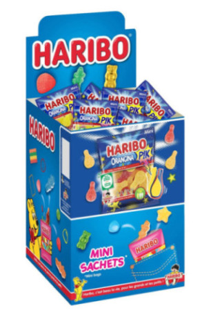Haribo mini sachets Orangina pik 40g