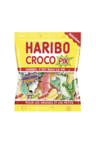 Haribo 30 croco pik mini sachets