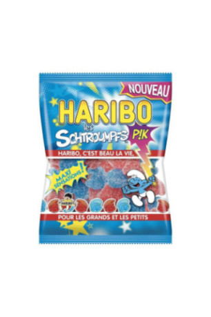 Haribo 30 mini sachets Schtroumpfs pik