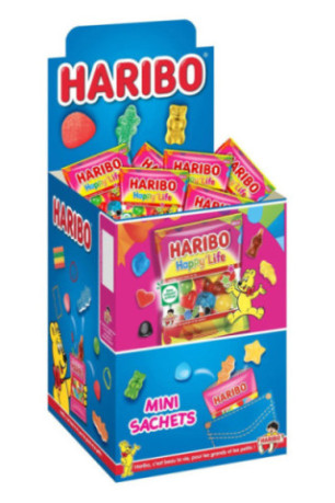 Haribo 30 happy life mini sachets