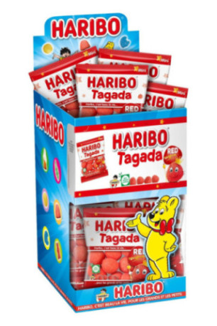 Haribo mini sachets Tagada 30g - 30 sachets