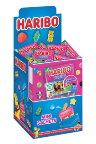 Haribo mini sachets Dragibus 40g