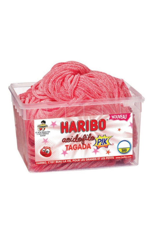Haribo Tubo de 300 Acidofilo Tagada Pik
