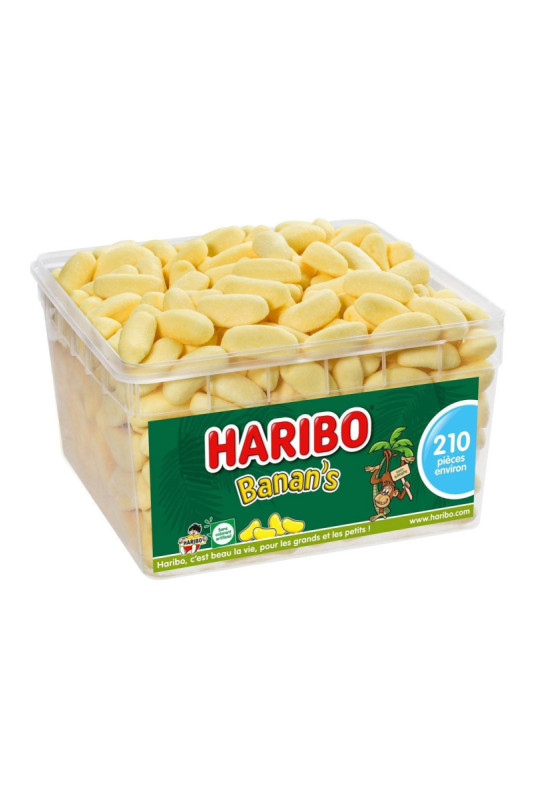 Haribo Tubo de 210 Banan's (Bam's)