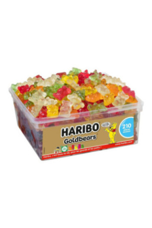 Haribo Tubo de 210 ours d'or / Goldbears