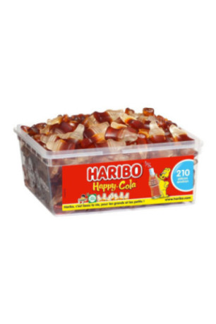 Haribo Tubo de 210 Happy Cola lisse