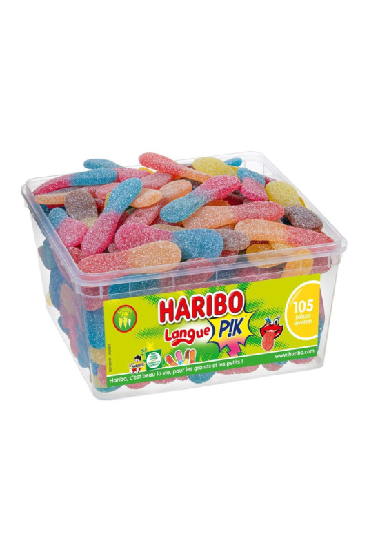 Haribo Tubo de 105 Langues Pik