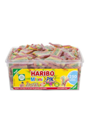 Haribo Tubo de 250 Miami Pik Petit Modèle