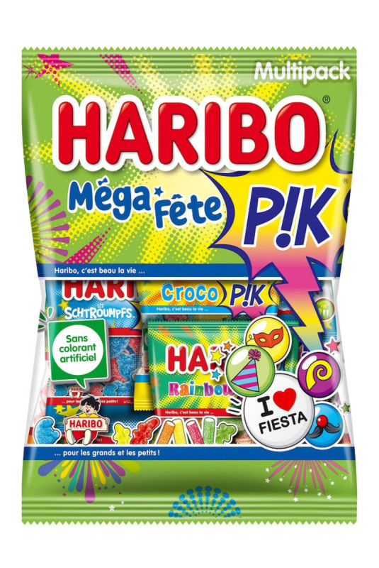 Multipack Méga fêtes PIK HARIBO - 320g