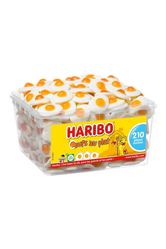 Haribo Tubo de 210 Oeufs au Plat