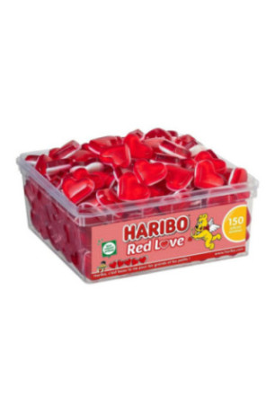 Haribo Tubo de 150 Coeur red love