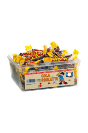 Haribo Tubo de 45 Roulettes Cola