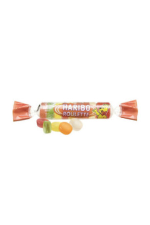Haribo Tubo de 45 Roulettes Fruits