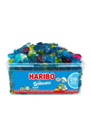 Haribo Tubo de 210 Schtroumpfs