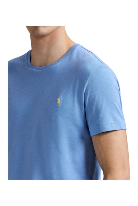 T-shirt Custom slim fit bleu clair