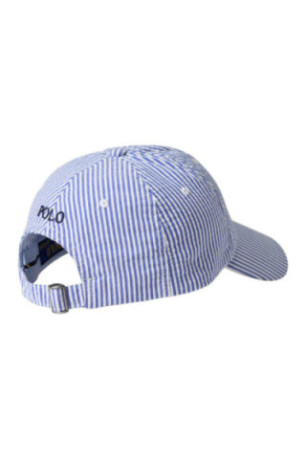 Casquette Seersucker Bleue Ajustable