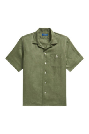 Chemise Camp shirt manches courtes Kaki