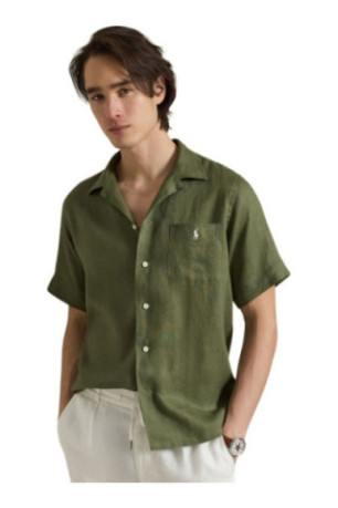 Chemise Camp shirt manches courtes Kaki
