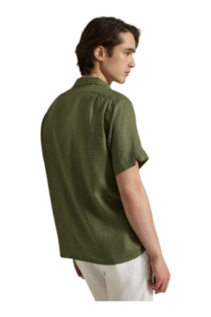 Chemise Camp shirt manches courtes Kaki