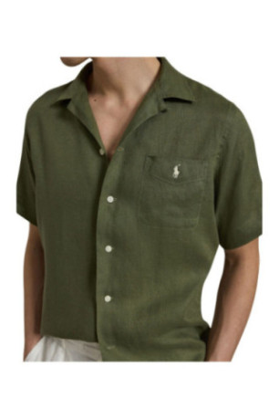 Chemise Camp shirt manches courtes Kaki