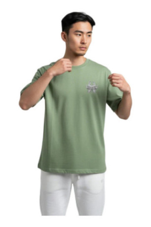 T-shirt Marseille bébé manches courtes vert