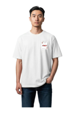 T-shirt Amor manches courtes blanc
