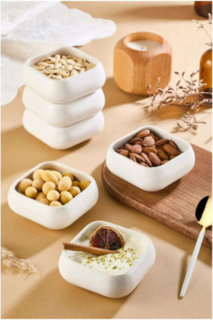Ensemble de bols (6 pièces) - Blanc